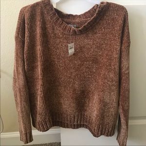 Chenille sweater